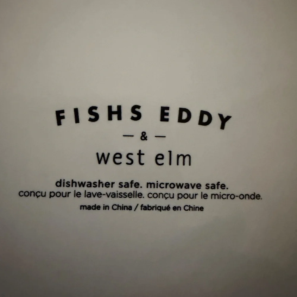 Fishs Eddy Fish Platter 14